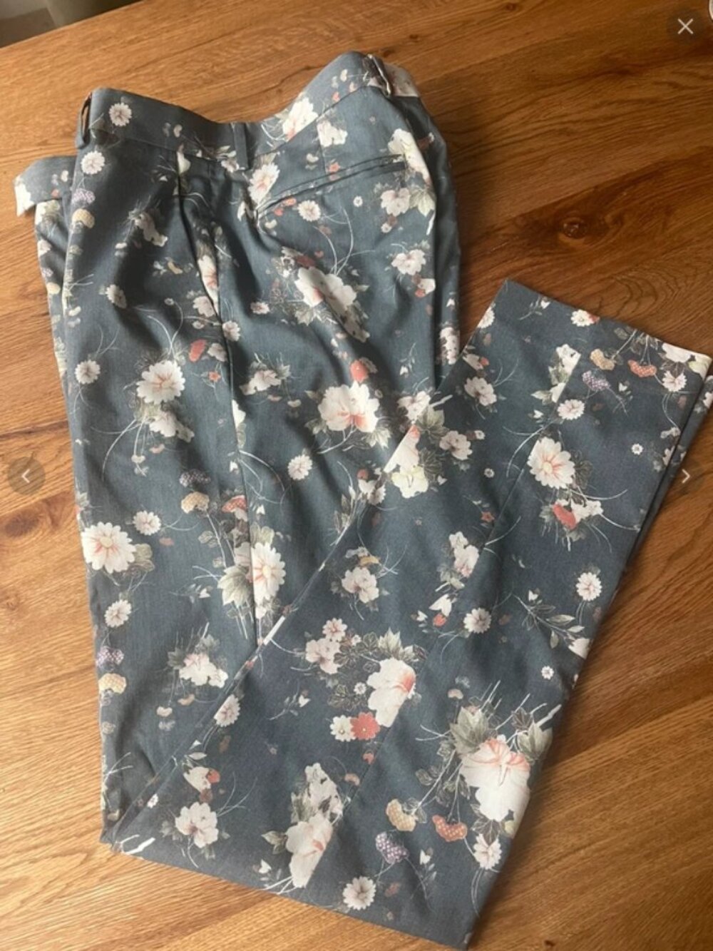 Asos Men Floral Dress Causal Pants W34